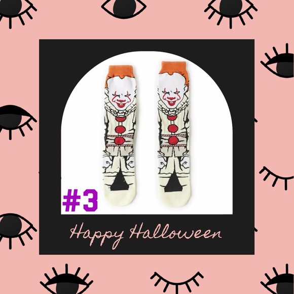 Socks, NIP, Horror, Unisex, Colorful - Picture 3 of 7